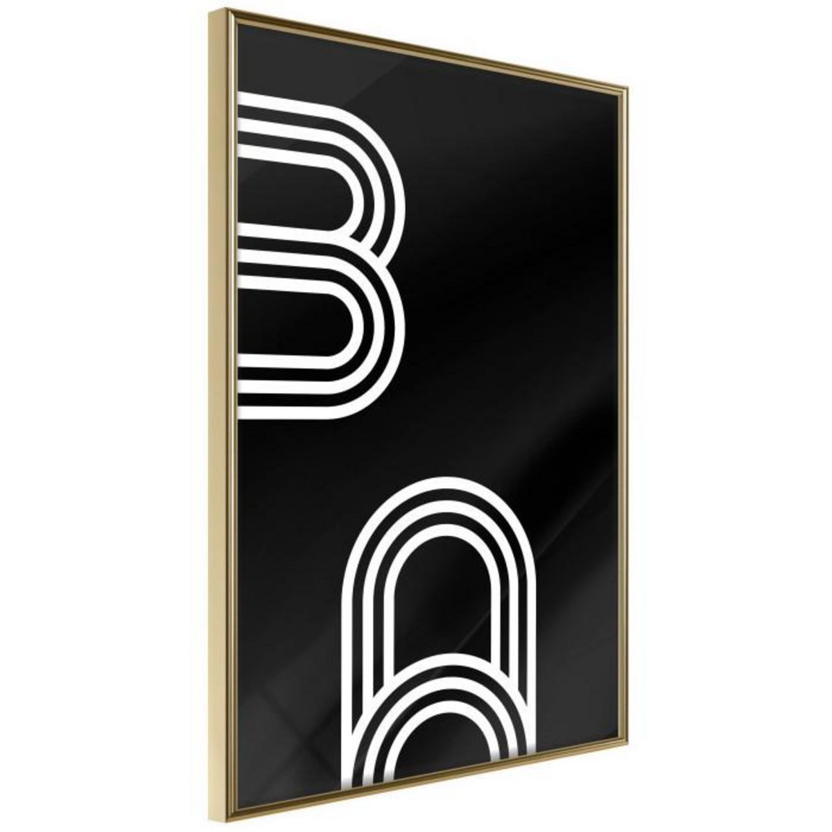 Paris Prix Affiche Murale Encadrée  Twisted Paper Clips