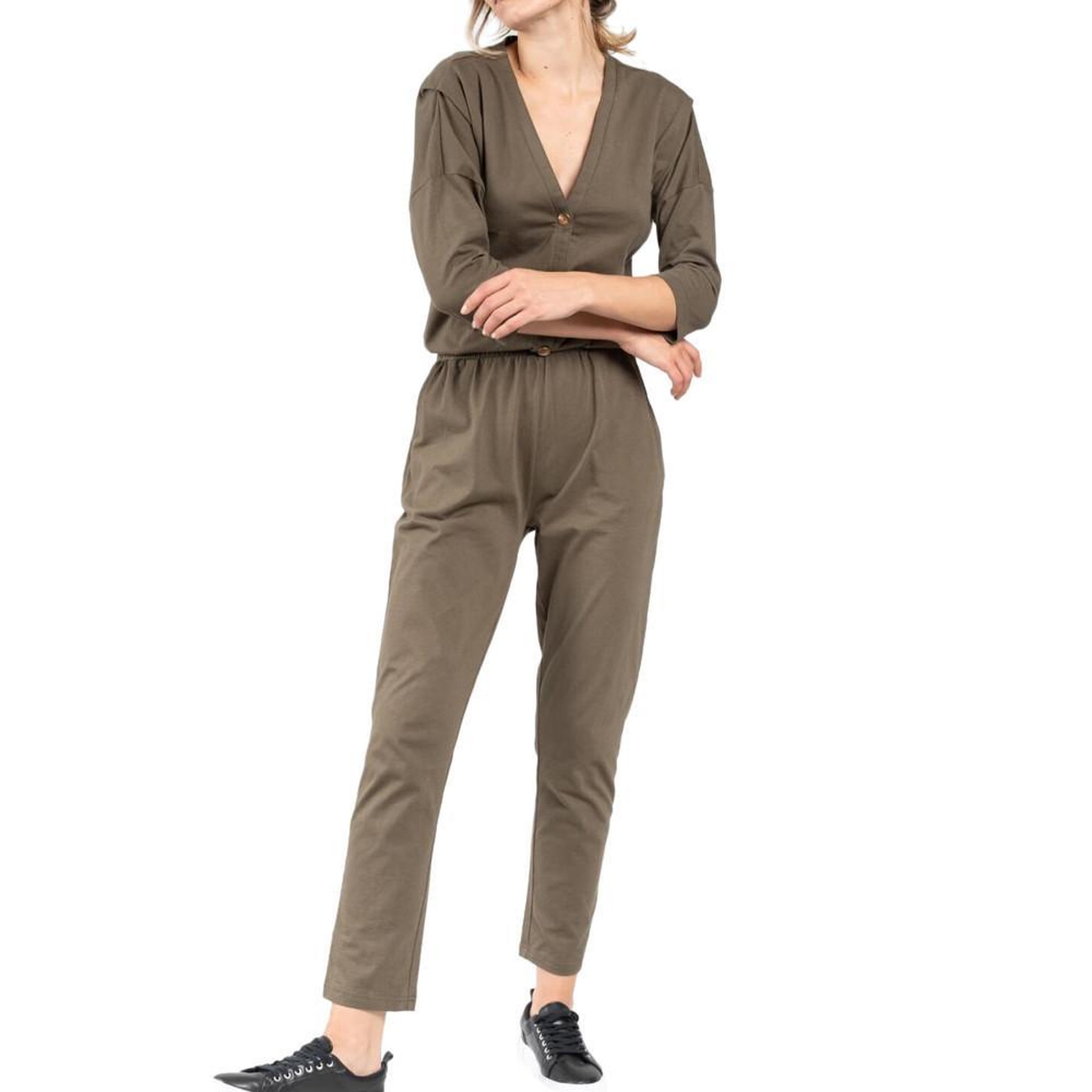 Voir la diapositive 1 : Deeluxe Combinaison Kaki Femme Deeluxe Odila