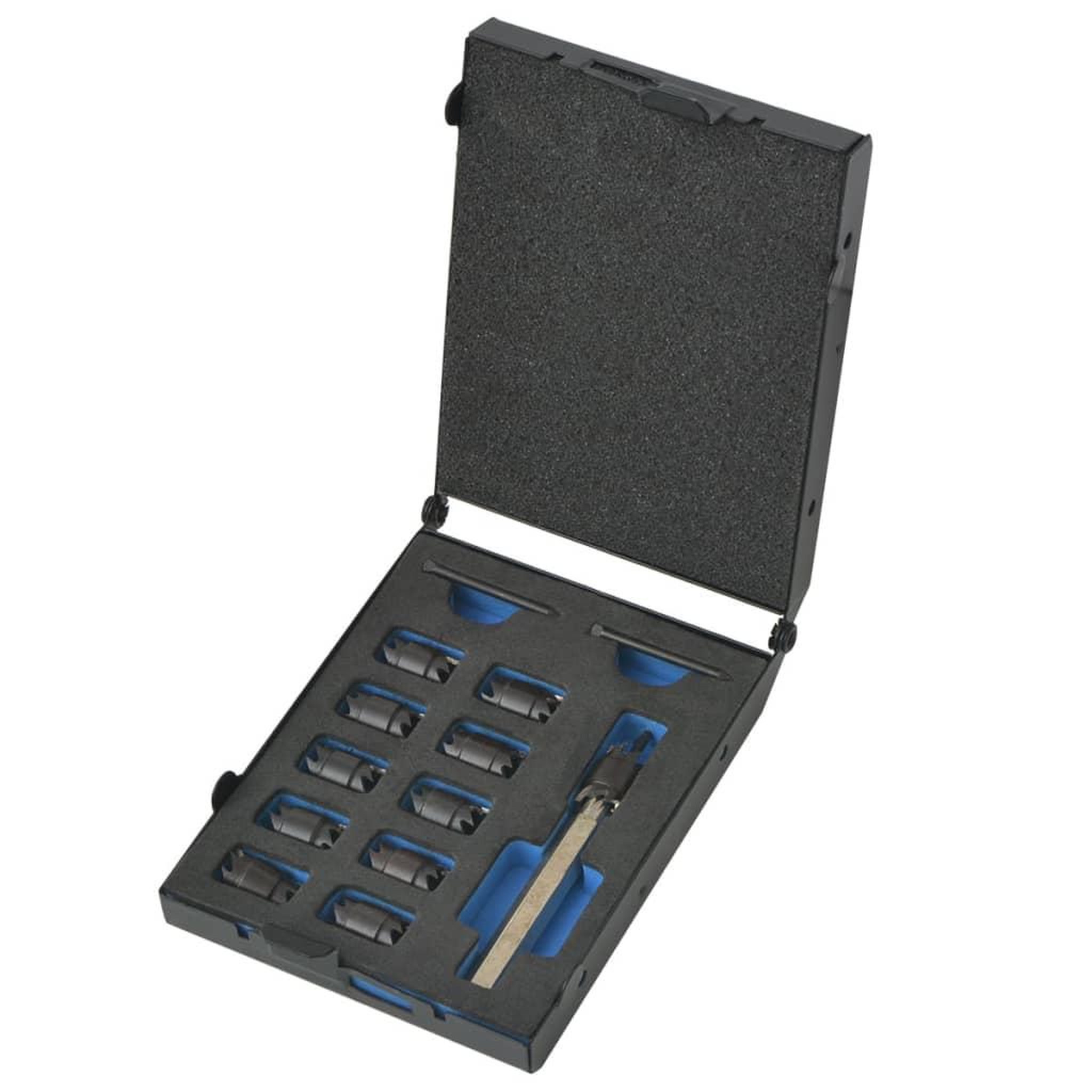 Voir la diapositive 2 : VIDAXL Set de coupe-soudure par points Acier rapide 13 pieces