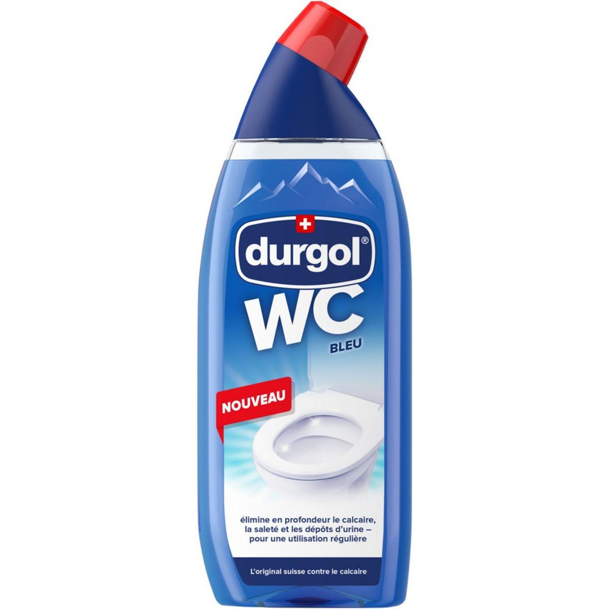 DURGOL Nettoyant WC bleu 750mL