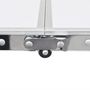 Voir la diapositive 2 : VIDAXL Table pliante de camping en aluminium avec hauteur ajustable