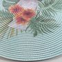 Voir la diapositive 2 : Paris Prix Set de Table Imprimé  Alba  35cm Vert
