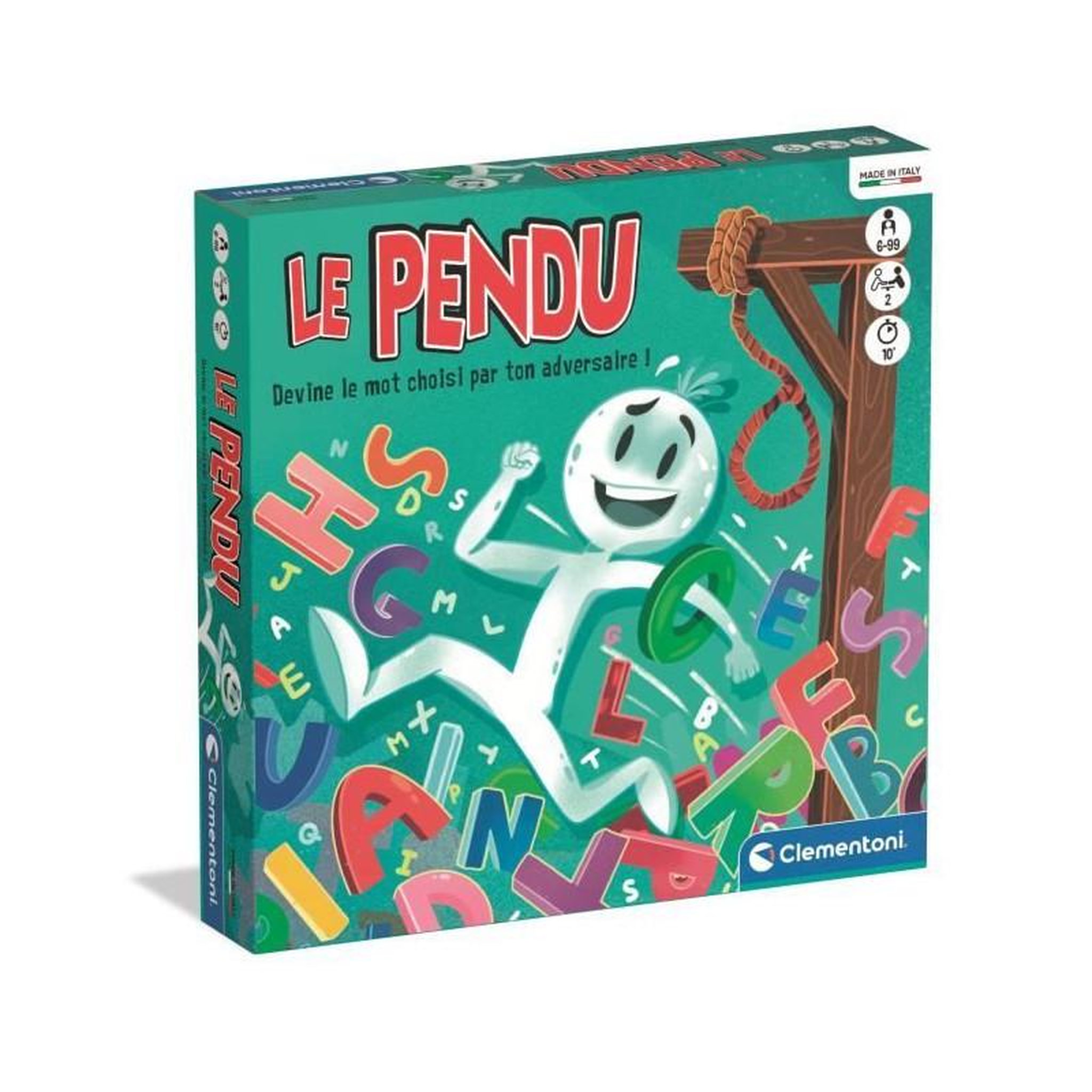 CLEMENTONI Le pendu, jeu de société CLEMENTONI