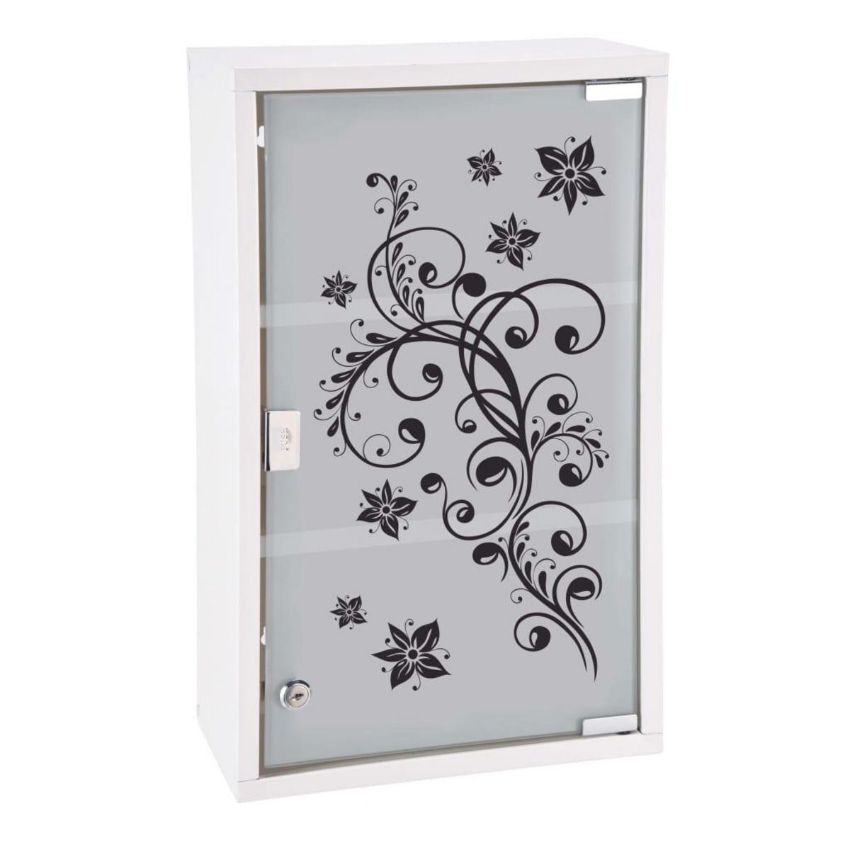 HI HI Armoire a pharmacie 30 x 15 x 50 cm Acier inoxydable