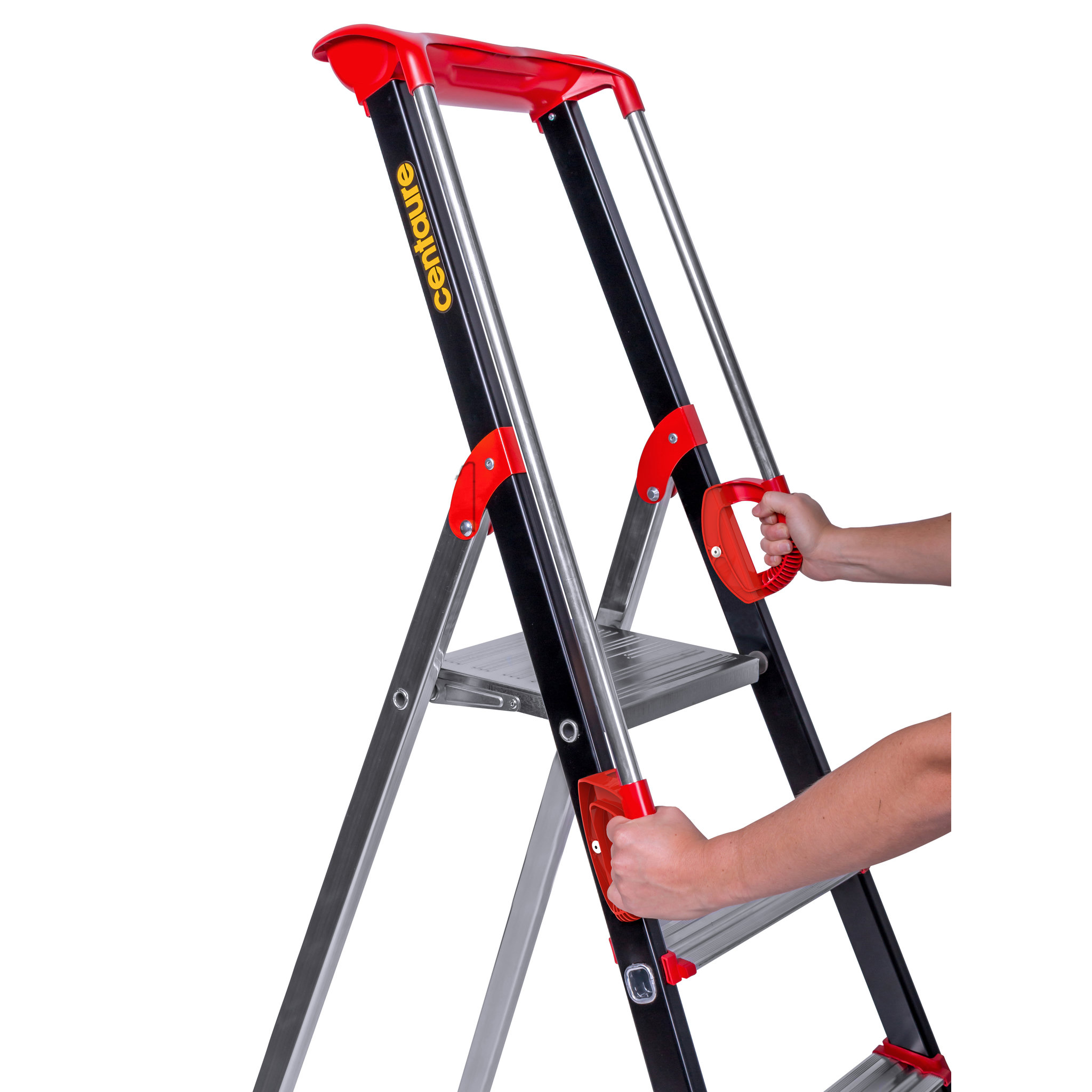 Voir la diapositive 3 : CENTAURE Escabeau Pro'UP 6 marches - 3m20