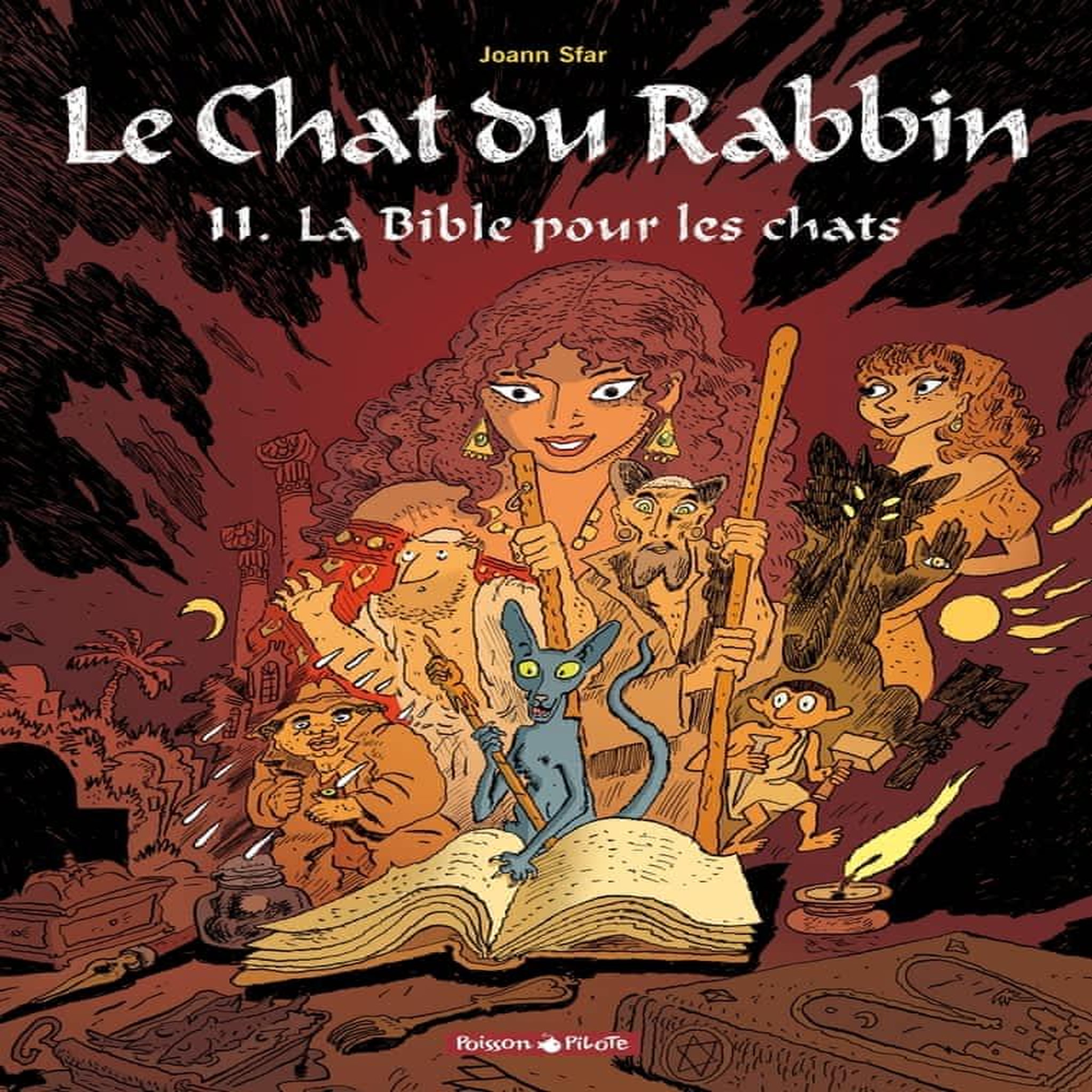 LE CHAT DU RABBIN TOME 11 : LA BIBLE POUR LES CHATS, Sfar Joann
