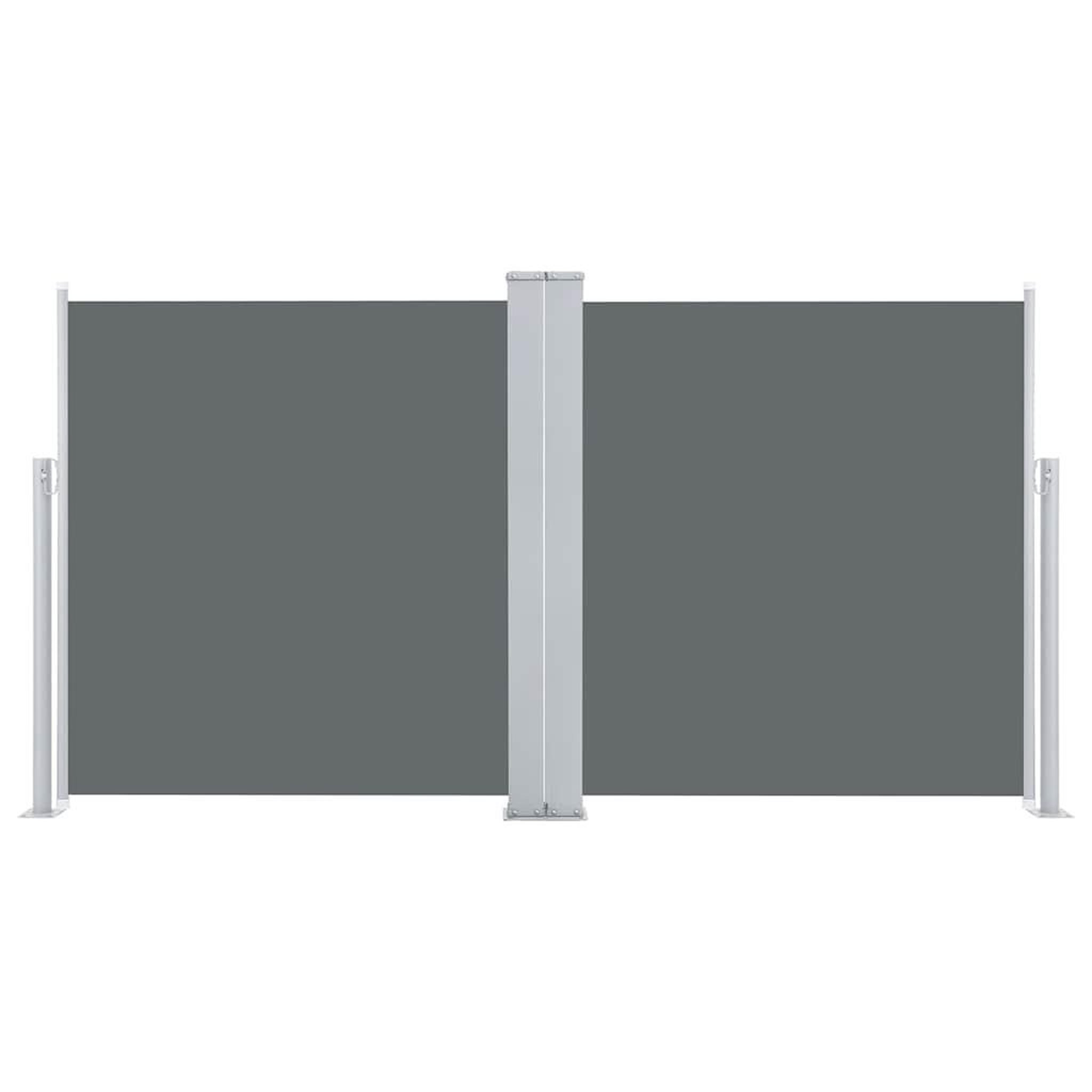 Voir la diapositive 4 : VIDAXL Auvent lateral retractable Anthracite 100 x 600 cm