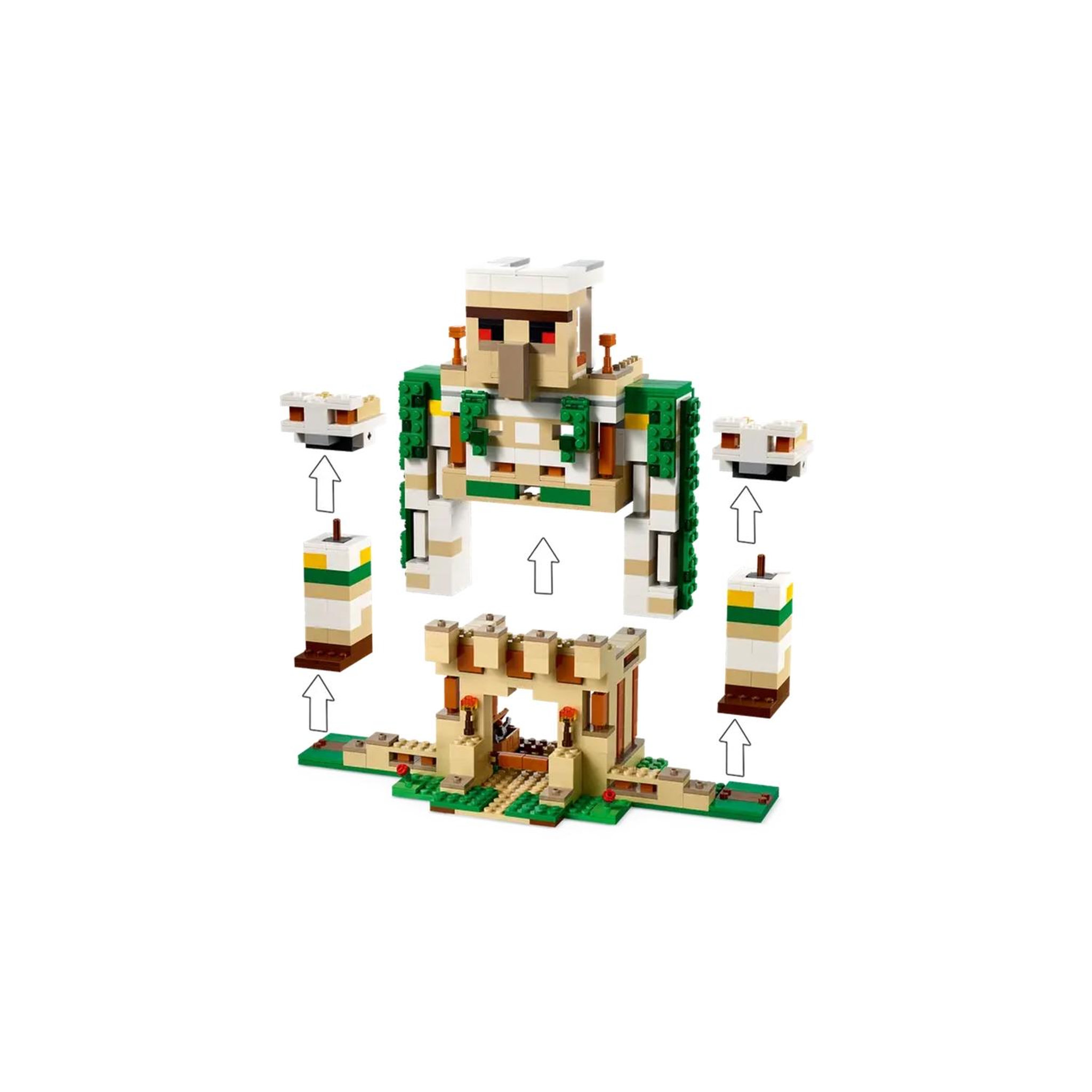 Voir la diapositive 4 : LEGO Minecraft La forteresse du golem de fer