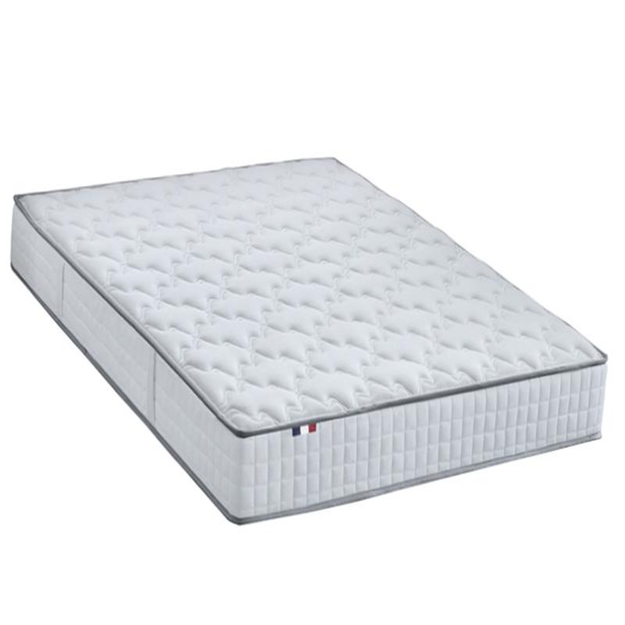Voir la diapositive 2 : Matelas ressorts ensachés et mousse mémoire de forme180x200 cm ODYSSEE
