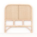 Rendez vous déco Tête de lit en rotin et cannage 90 cm - Naïra. Coloris disponibles : Marron