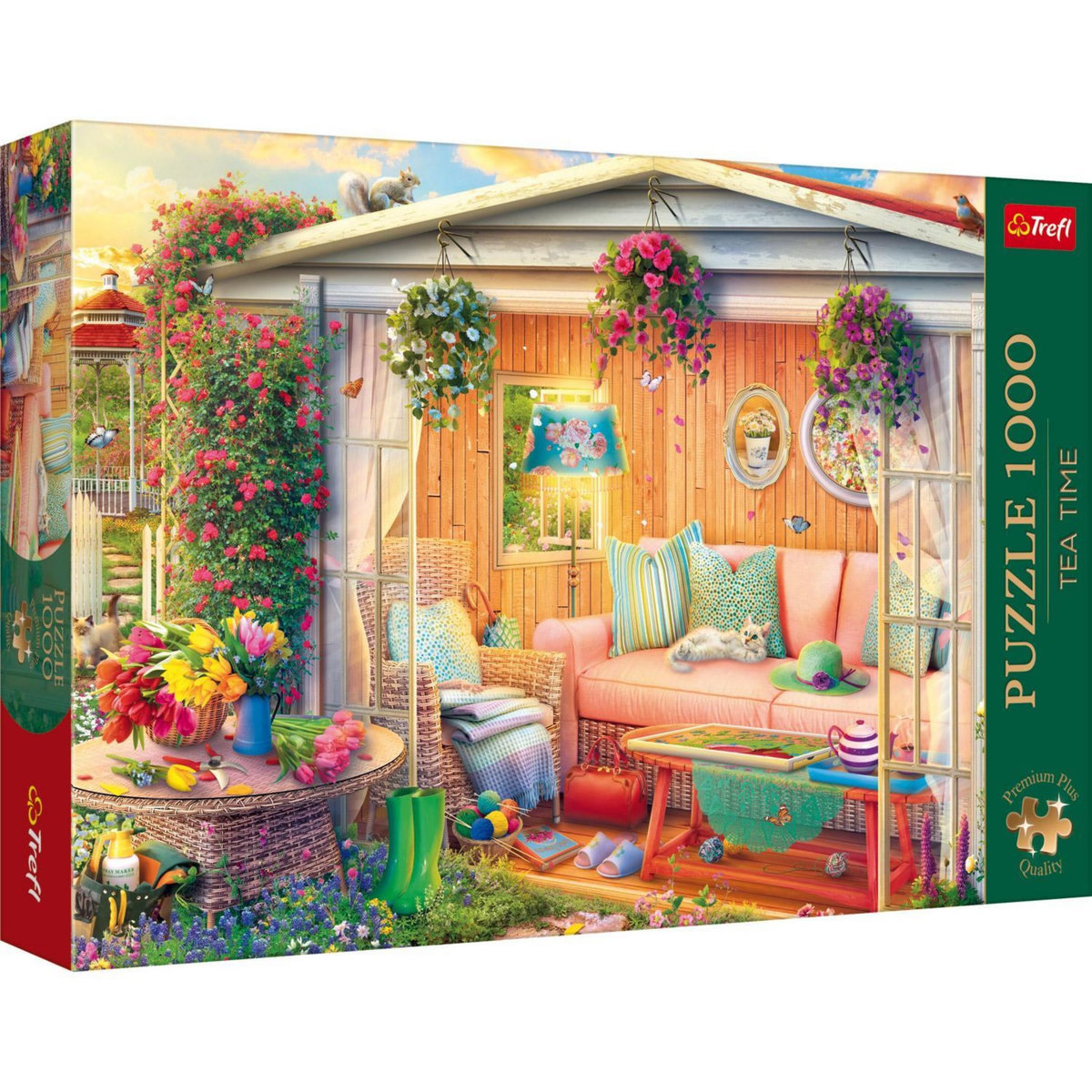 Trefl Puzzle 1000 pièces : Tea Time : Mon endroit préféré
