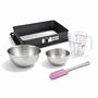 Voir la diapositive 1 : ZENKER Set de 5 ustensiles de pâtisserie moule à gâteaux 2 bols spatule pâtisserie et verre doseur Zenker Deluxe