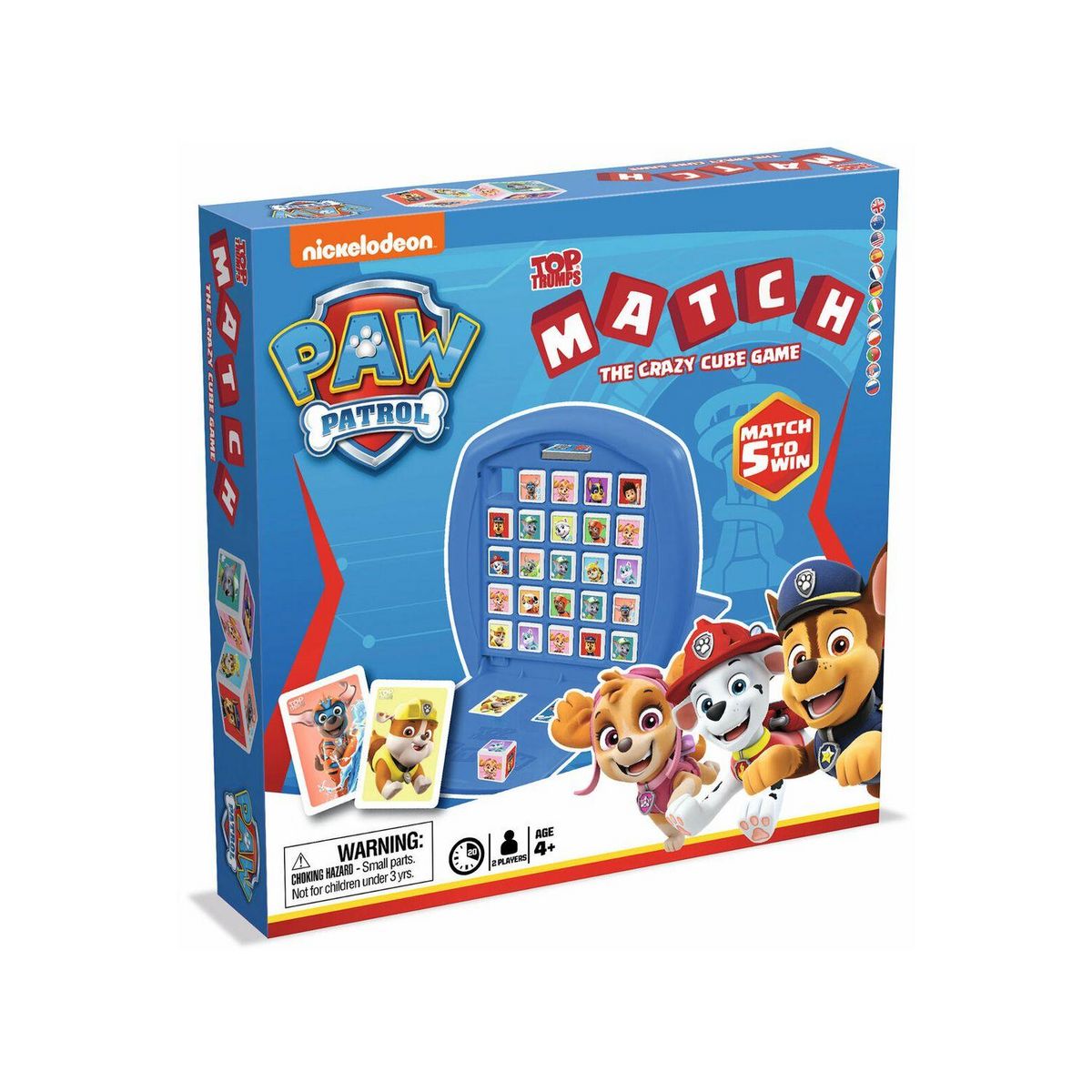 WINNING MOVES Jeu Match Pat Patrouille