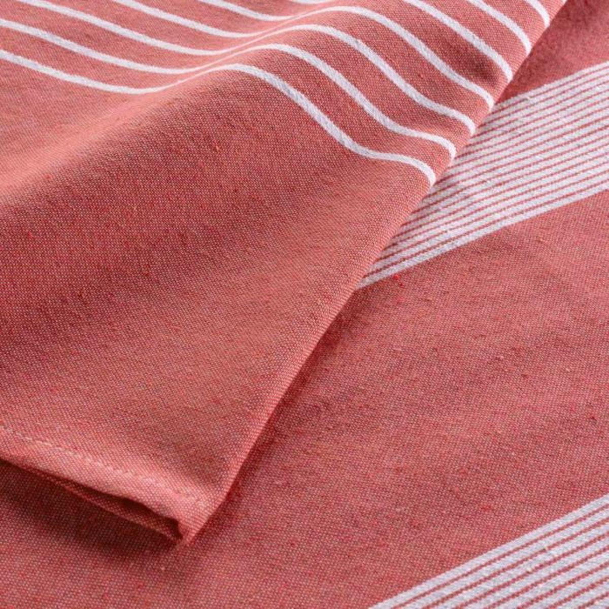 Paris Prix Couvre-Lit Tissé Imprimé  Adele  240x260cm Rose