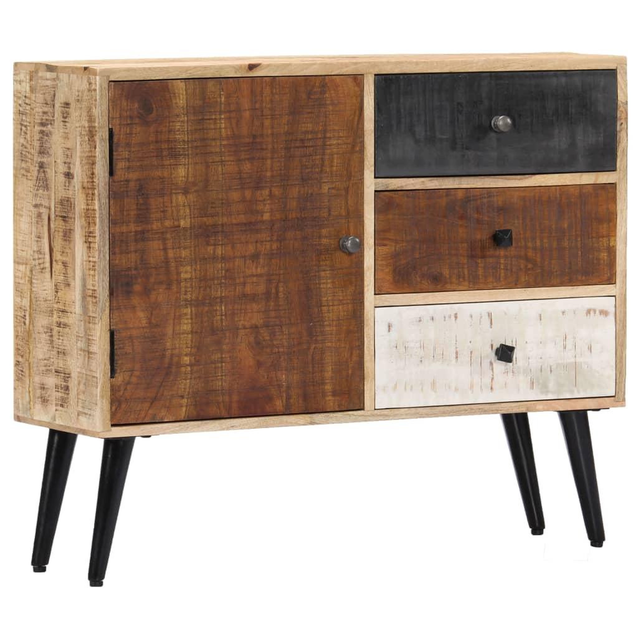 Voir la diapositive 1 : VIDAXL Buffet 88x30x73 cm Bois de manguier massif