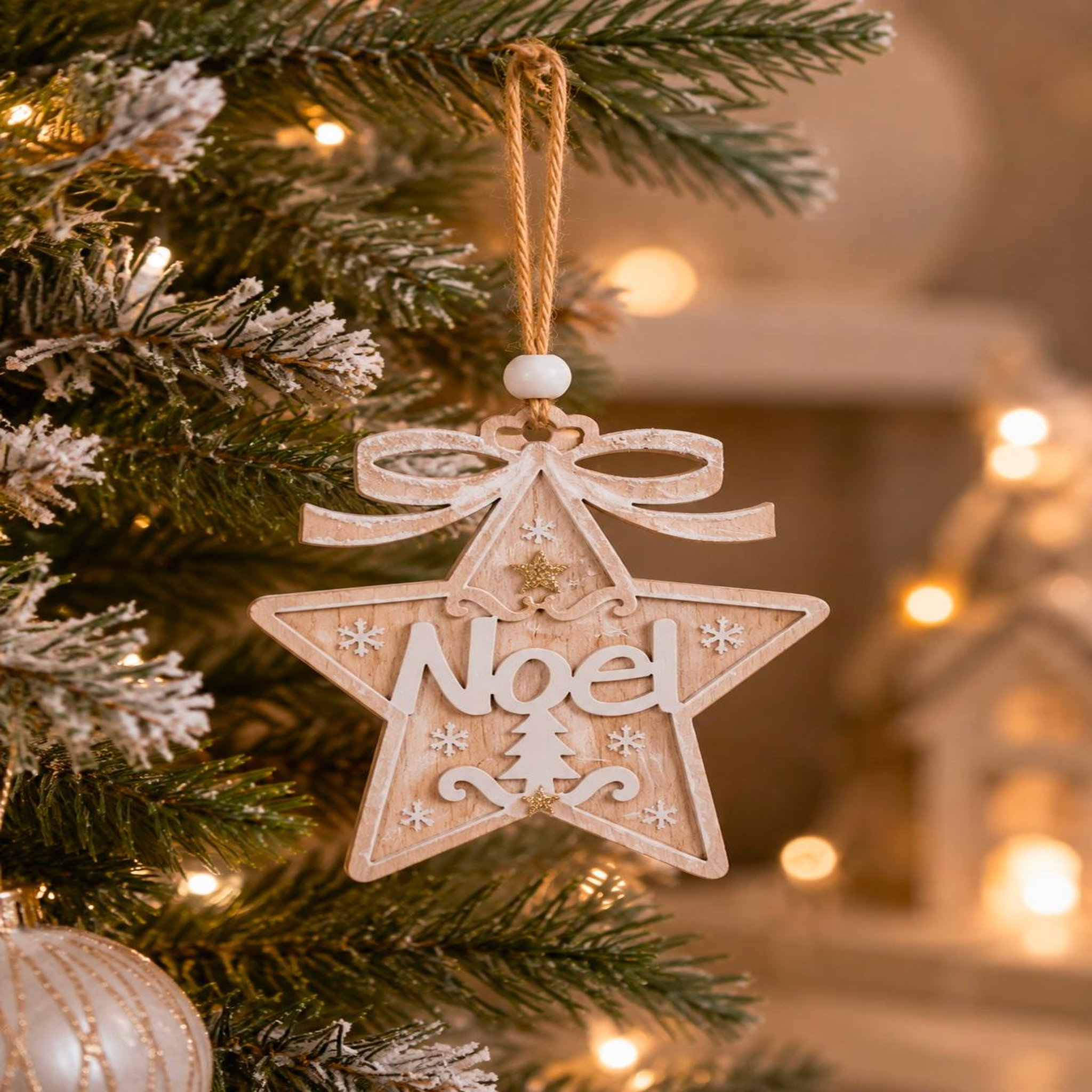 Voir la diapositive 2 : Eden 1 sujet a decorer etoile de noel