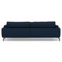 Voir la diapositive 6 : LISA DESIGN Carlos - canapé d'angle droit 4 places ultra moelleux en tissu texturé