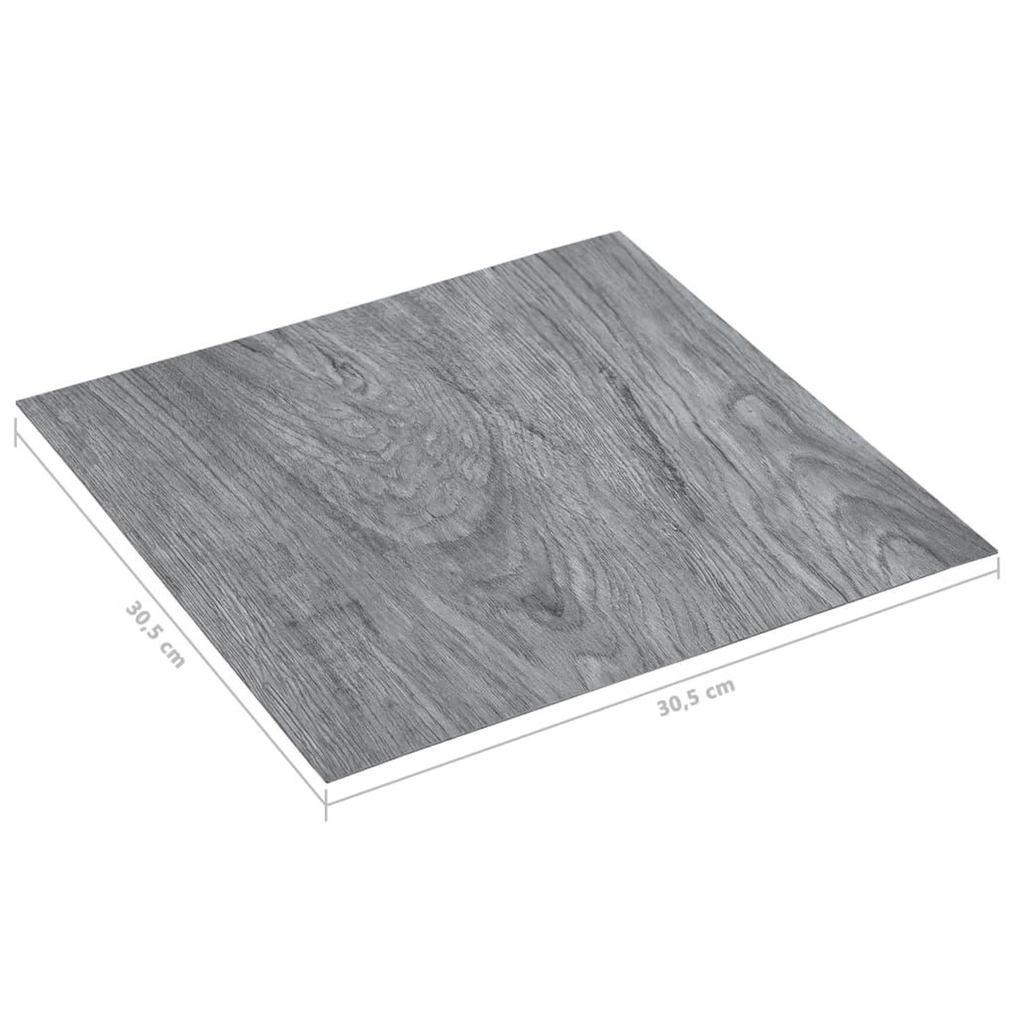 Voir la diapositive 6 : VIDAXL Dalles de plancher autoadhesives 20 pcs PVC 1,86 m^2 gris clair