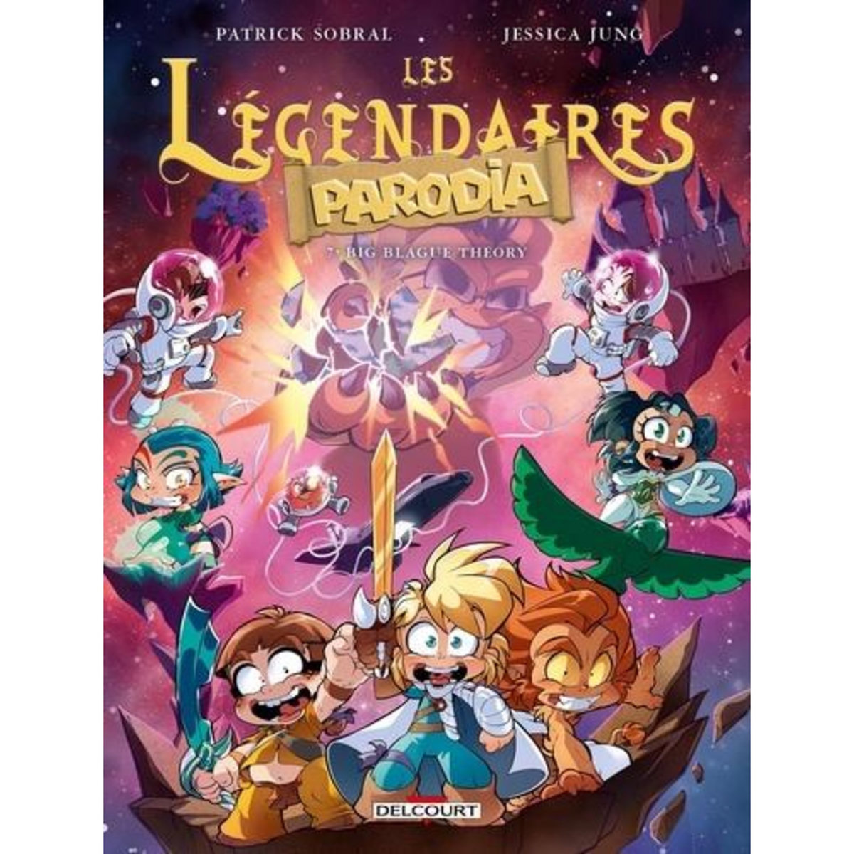 LES LEGENDAIRES PARODIA TOME 7 : BIG BLAGUE THEORY, Sobral Patrick