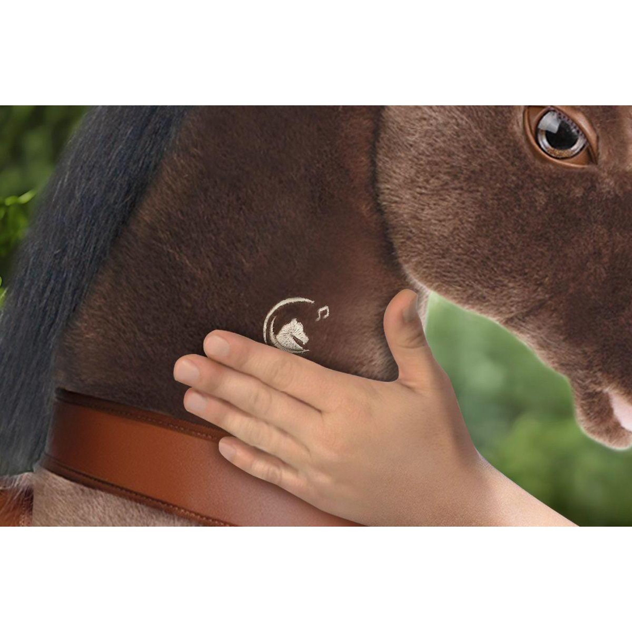 Voir la diapositive 3 : Ponycycle Cheval Porteur Enfant Modele Y marron