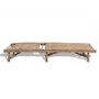 Voir la diapositive 3 : VIDAXL Chaise longue Bambou