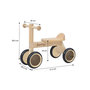 Voir la diapositive 3 : Sunny Chariot marche mini 4 roues bois