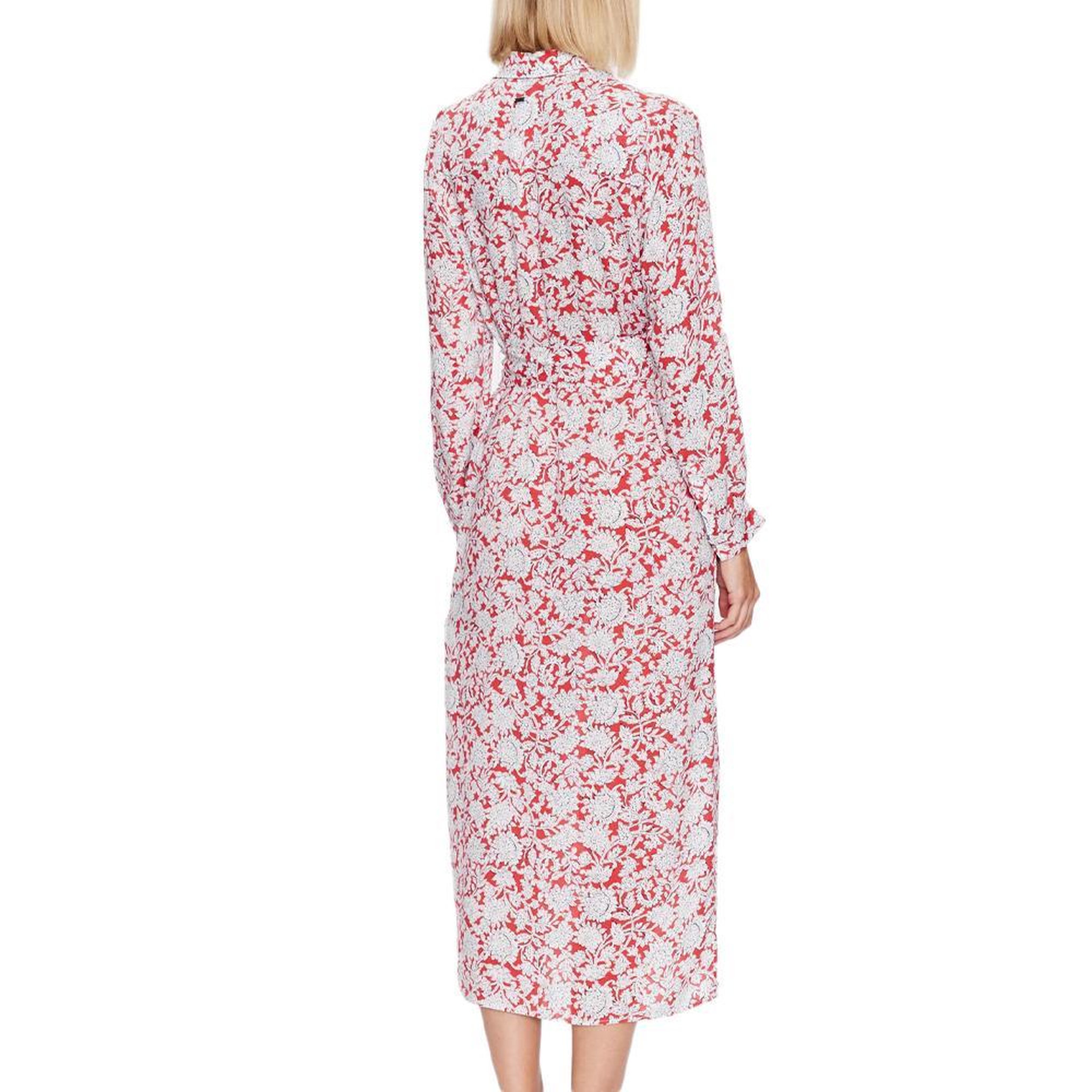 Voir la diapositive 2 : Pepe Jeans Robe Rouge à Motifs Femme Pepe jeans Perah