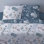 Voir la diapositive 2 : Dourev Housse de couette 240x220 Hana bleu + 2 taies