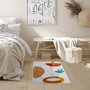 Voir la diapositive 2 : The Home Deco Factory Tapis Arty 50x80 coton