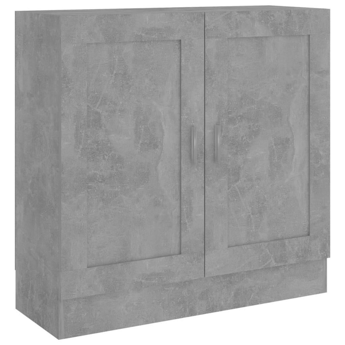VIDAXL Bibliotheque Gris beton 82,5x30,5x80 cm Bois d'ingenierie