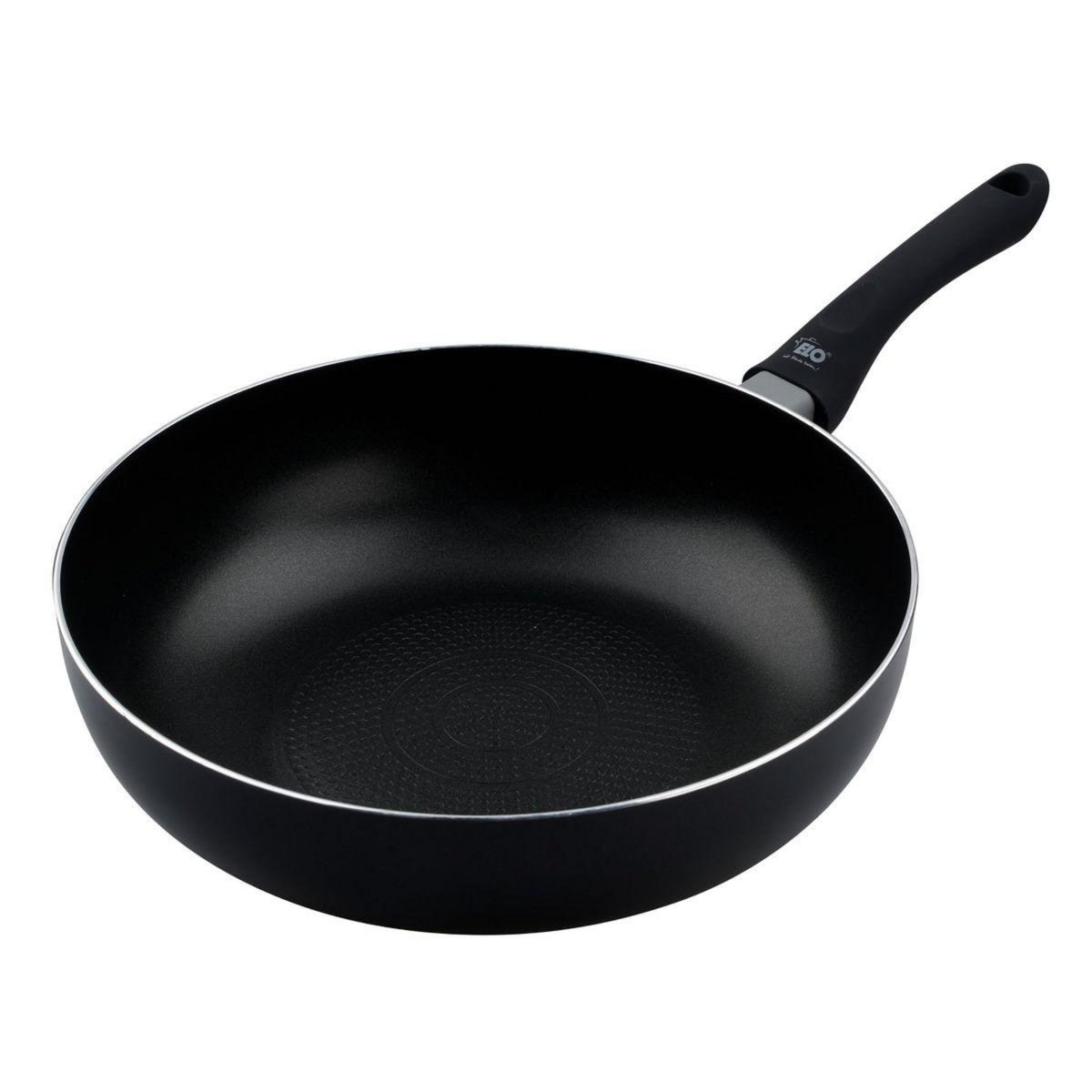 ELO Set de 2 woks de cuisine 20 cm et 28 cm avec fond en nid d'abeille et doseur d'huile Elo Smart Life