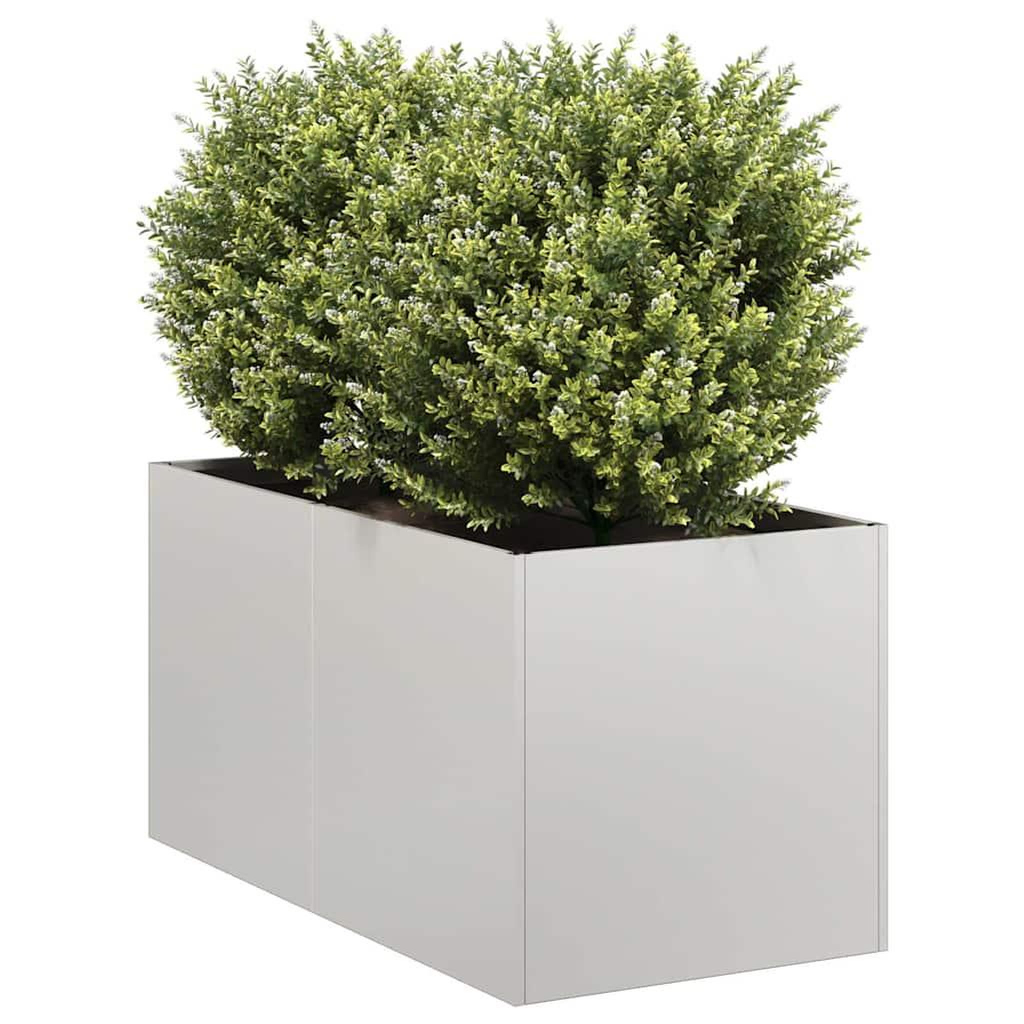 VIDAXL Jardiniere 40x80x40 cm acier inoxydable