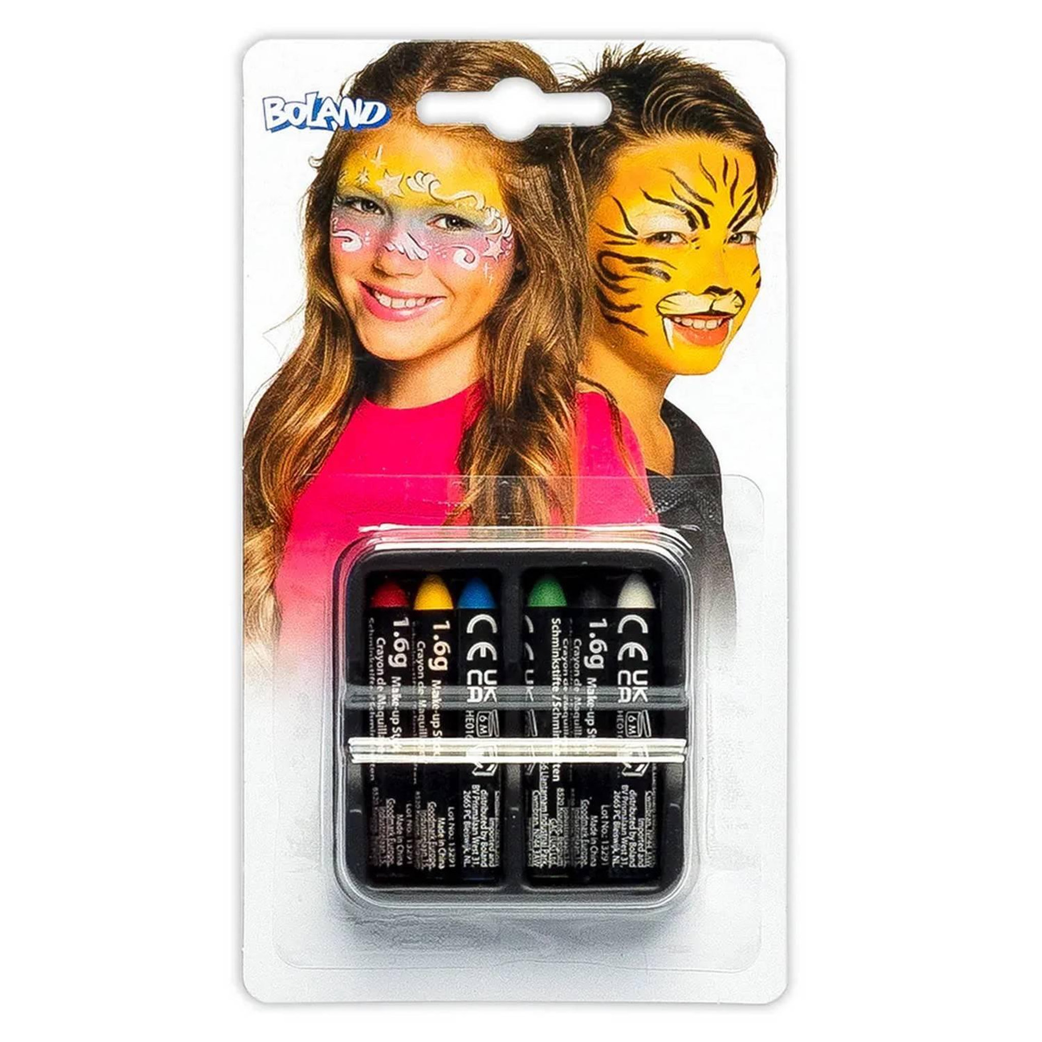 Boland Set de 6 crayons de maquillage