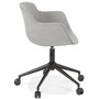 Voir la diapositive 3 : Paris Prix Chaise de Bureau Design  Alma  80cm Gris