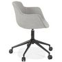 Voir la diapositive 3 : Paris Prix Chaise de Bureau Design  Alma  80cm Gris