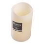Voir la diapositive 2 : Paris Prix Bougie Pilier LED  Jasper  15cm Ivoire