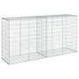 Voir la diapositive 2 : VIDAXL Panier gabion avec couvercle 200x50x100 cm fer galvanise