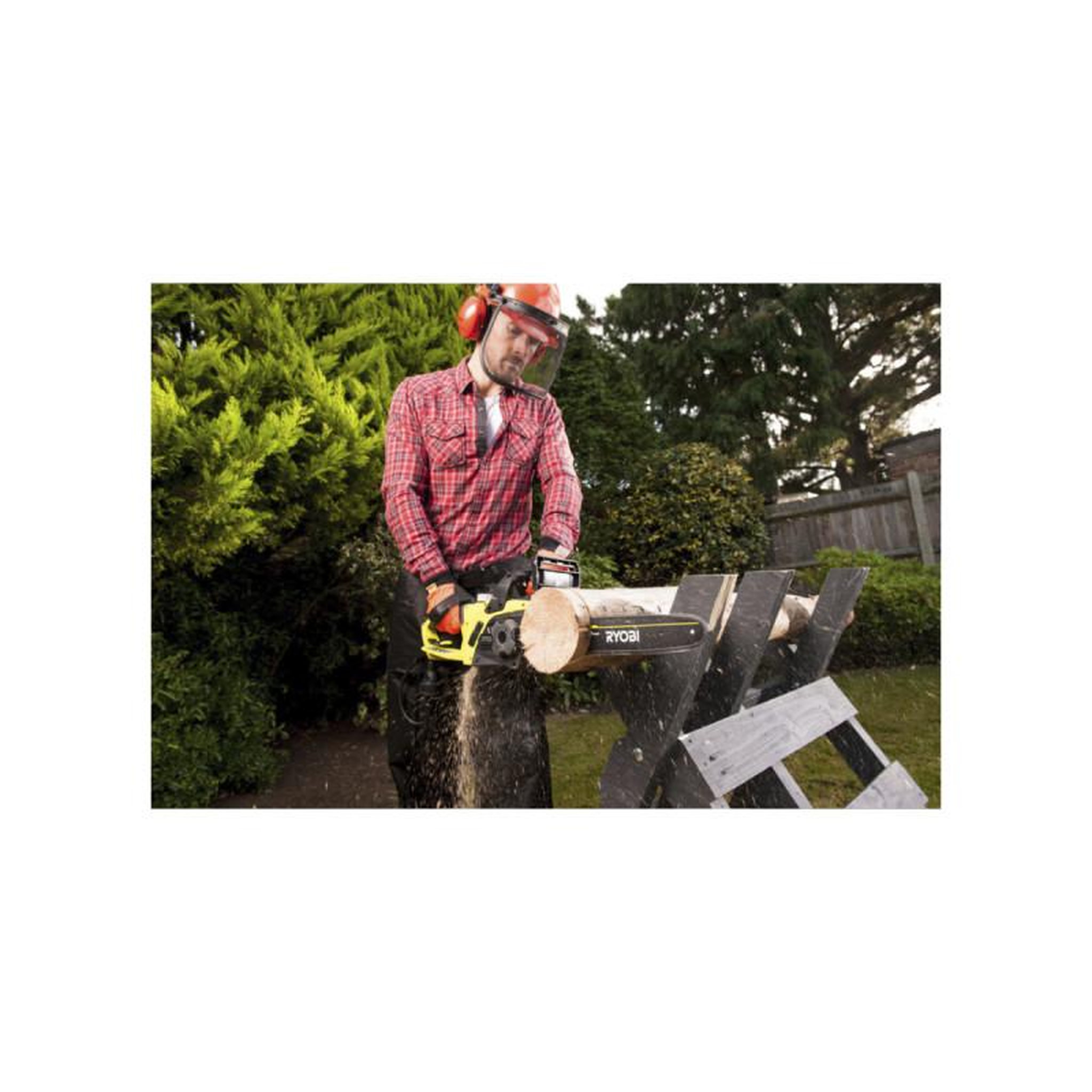 Voir la diapositive 4 : Ryobi Tronçonneuse électrique ryobi - rcs2340b2c - 2300w - 40cm - 2 chaines