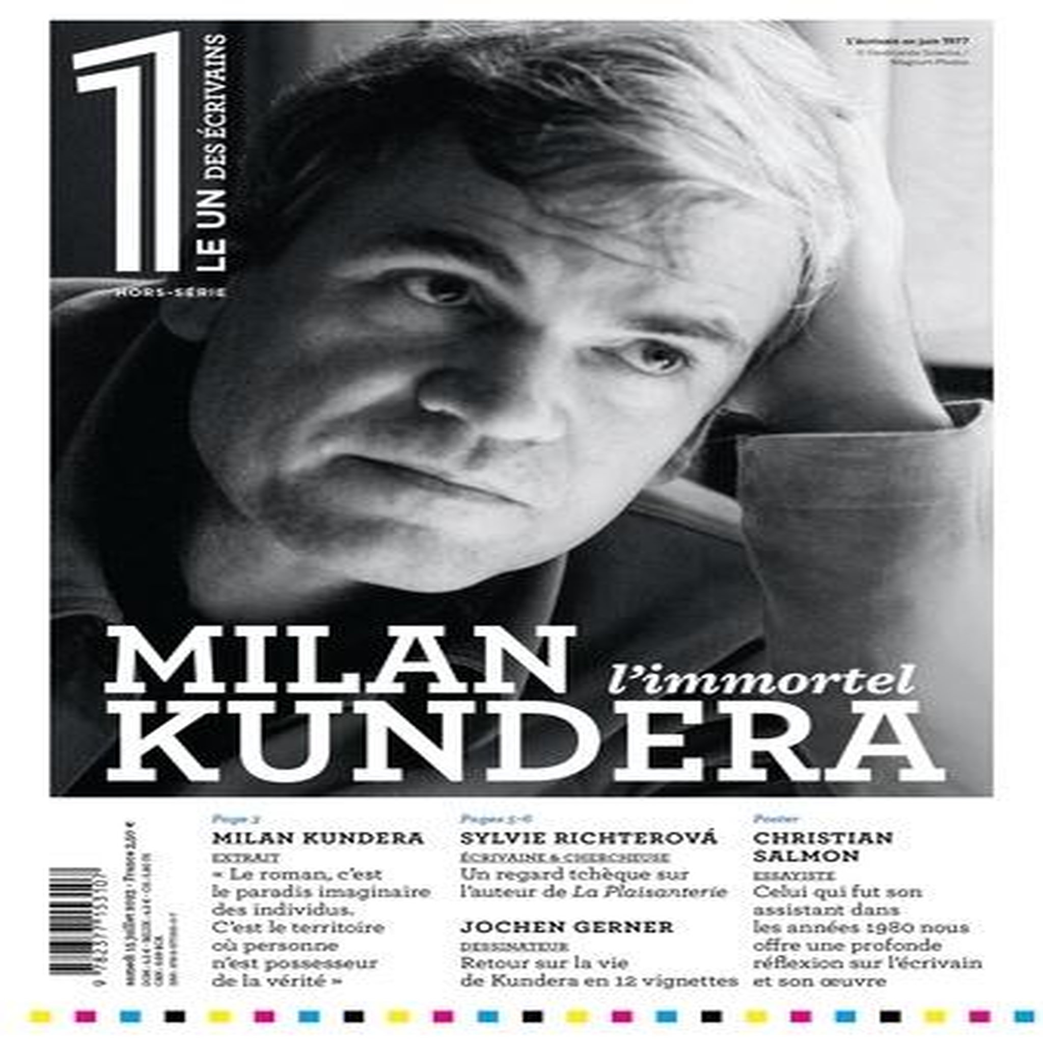 LE 1 HEBDO HORS-SERIE DES ECRIVAINS : MILAN KUNDERA, Salmon Christian