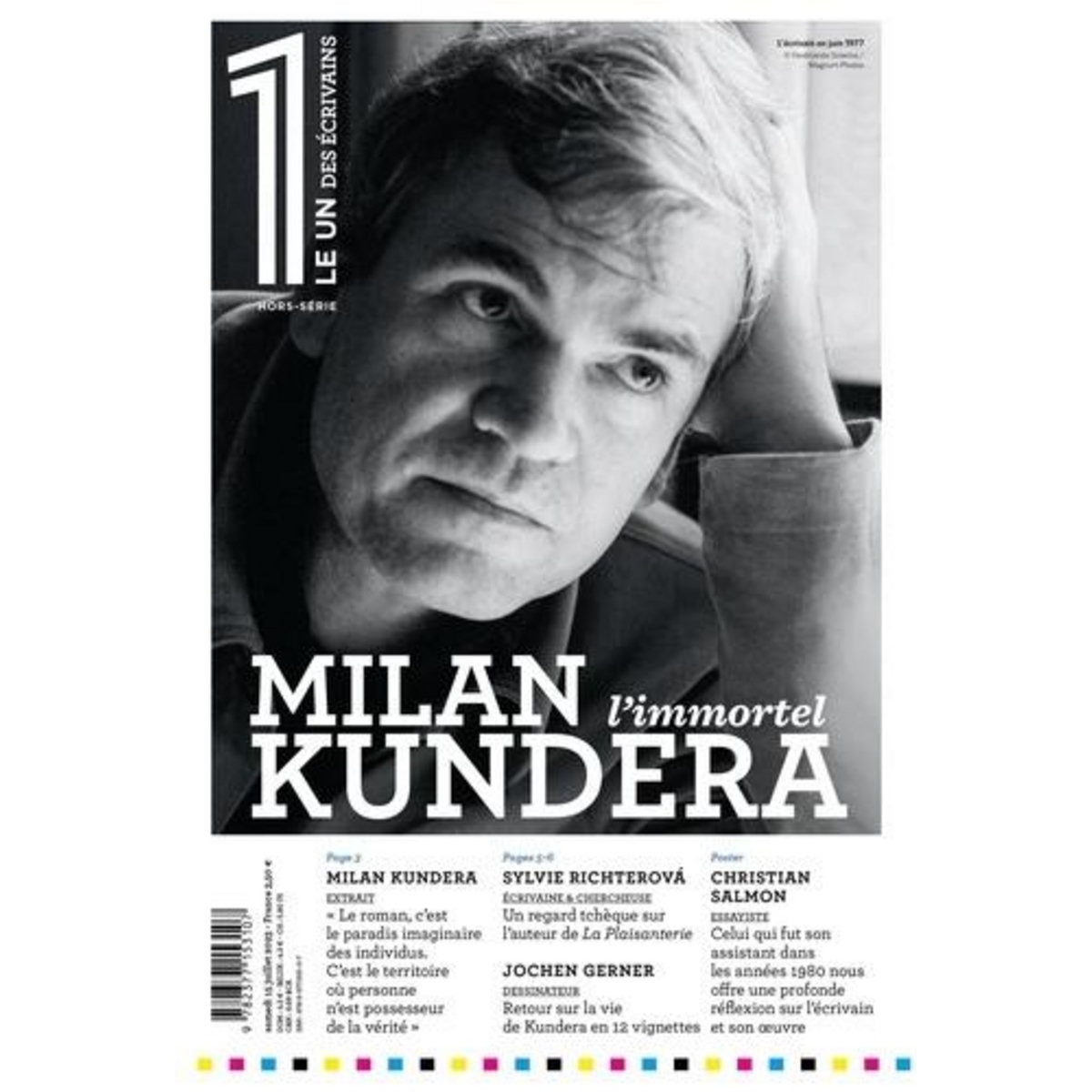LE 1 HEBDO HORS-SERIE DES ECRIVAINS : MILAN KUNDERA, Salmon Christian