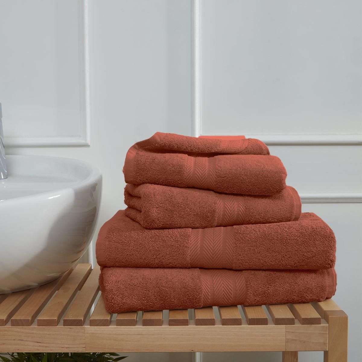 Sensei Maison Ensemble de bain 4 pièces (2 draps de bain + 2 serviettes de toilette) LUXURY