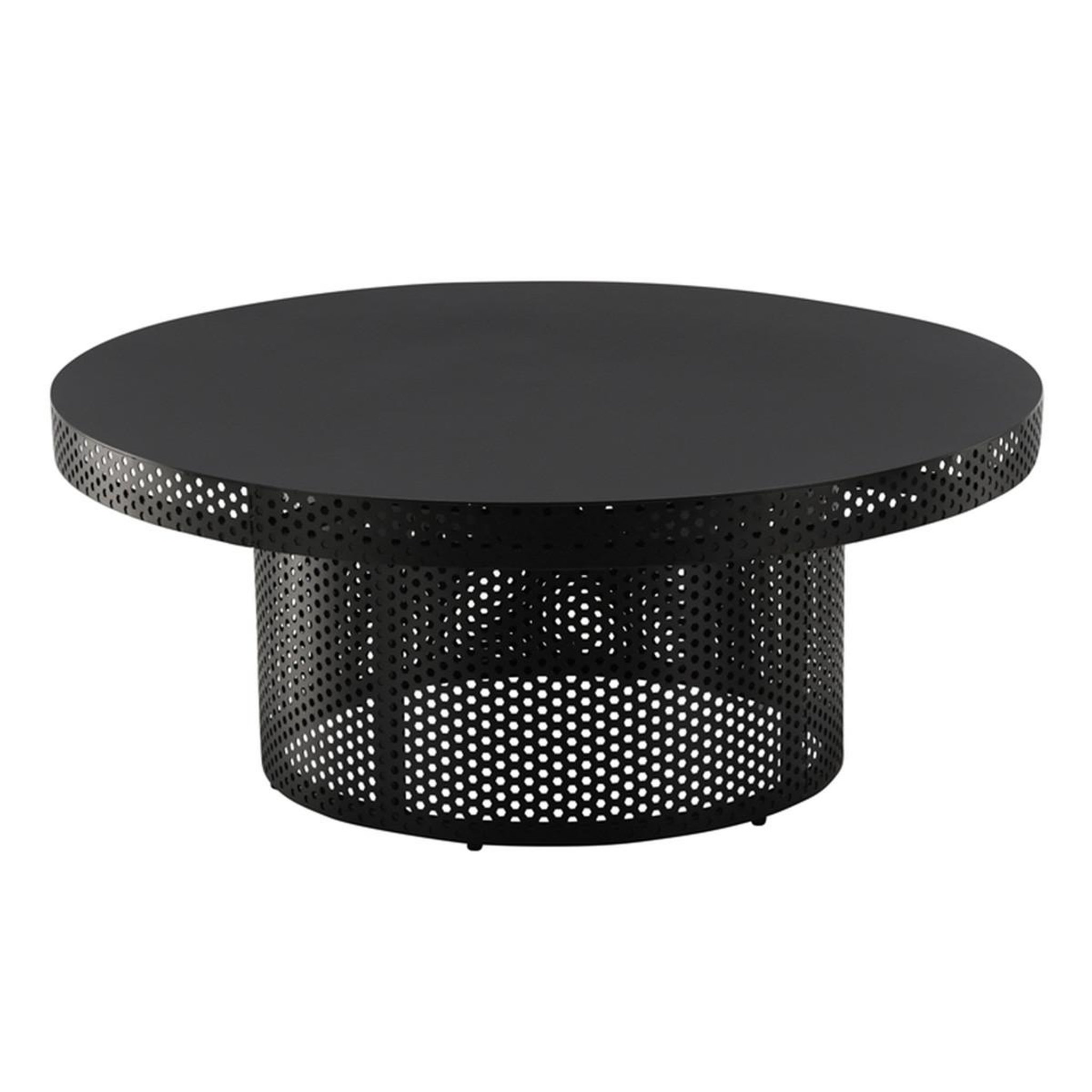 Paris Prix Table basse design ajouré  west end  100cm noir