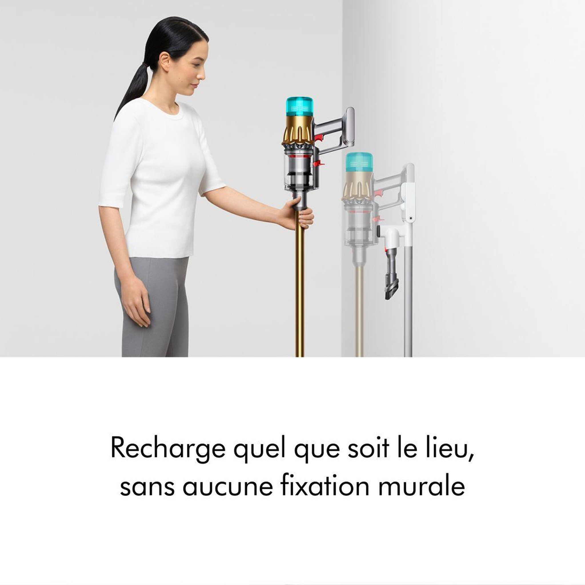 Voir la diapositive 3 : Dyson Support de rangement Accueil murale chargement aspirateur V15 Detect