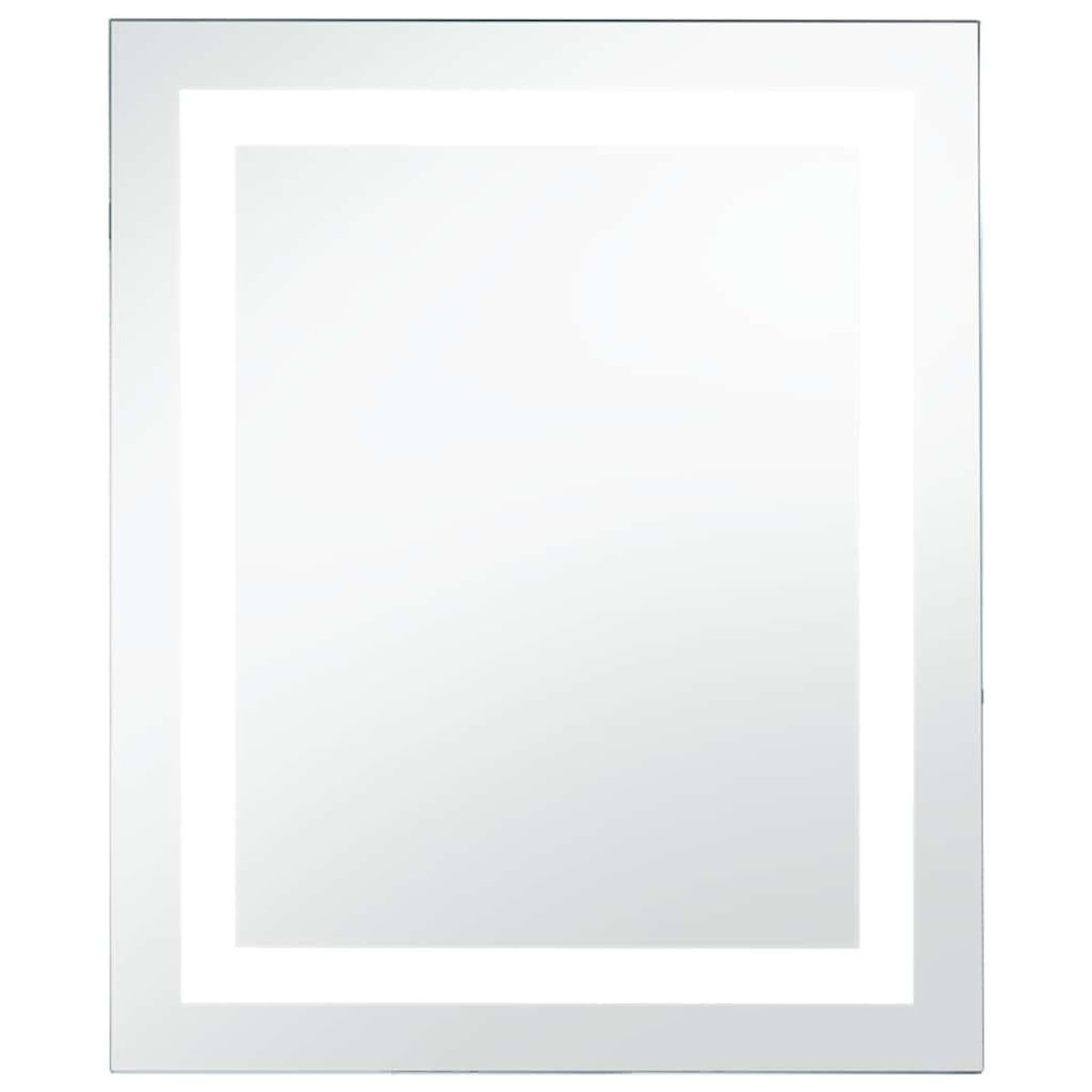 VIDAXL Miroir a LED pour salle de bains et capteur tactile 60x80 cm