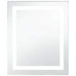 VIDAXL Miroir a LED pour salle de bains et capteur tactile 60x80 cm