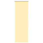 VIDAXL Store enrouleur occultant jaune largeur du tissu 40,7 cm