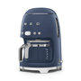 Voir la diapositive 4 : SMEG Cafetière filtre programmable 10 tasses 1050w navy blue - DCF02NBEU