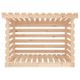 Voir la diapositive 5 : VIDAXL Support pour bois de chauffage 108x73x79 cm Bois de pin
