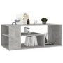 Voir la diapositive 3 : VIDAXL Table basse gris beton 100x50x40 cm bois d'ingenierie