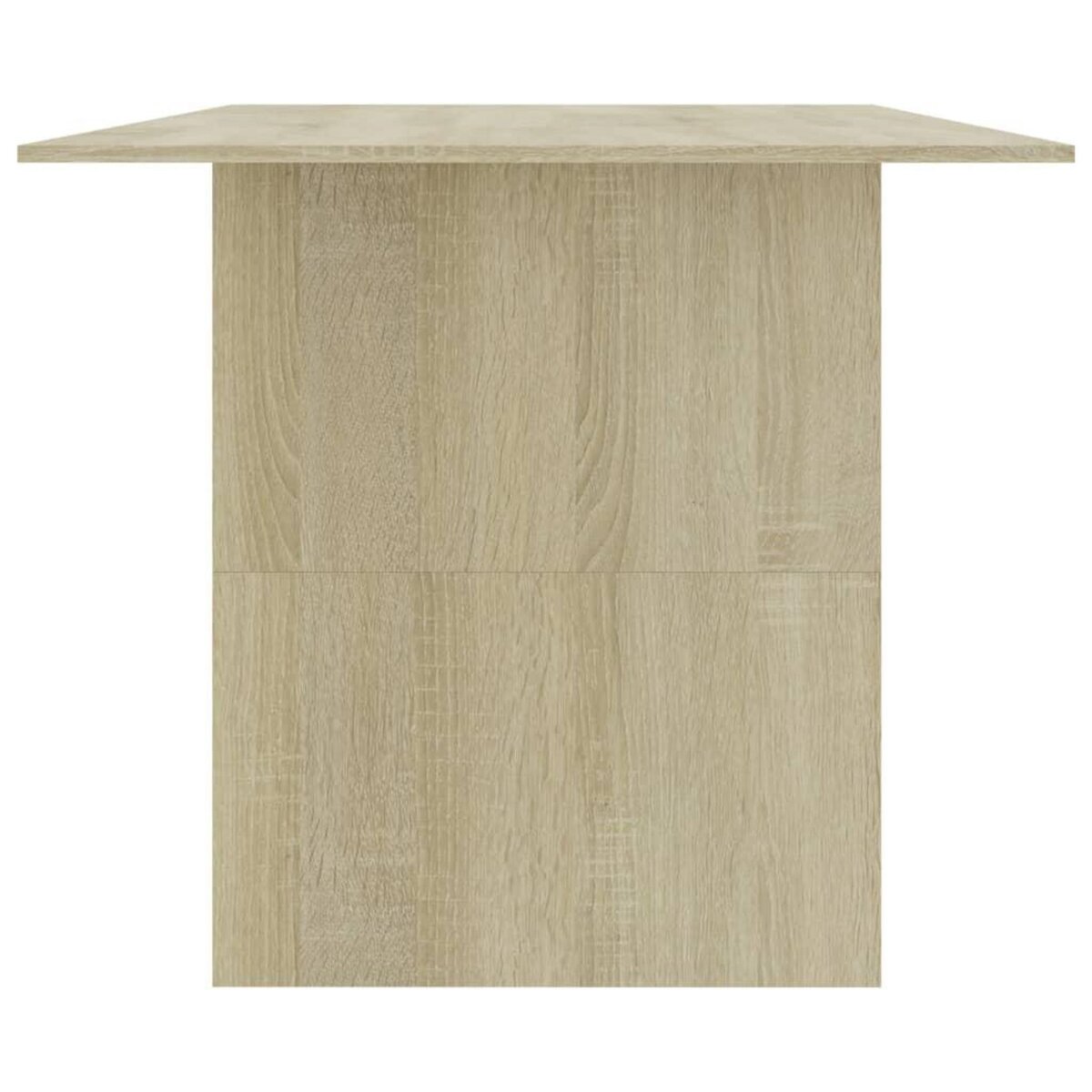 VIDAXL Table a manger Chene sonoma 180x90x76 cm Bois d'ingenierie